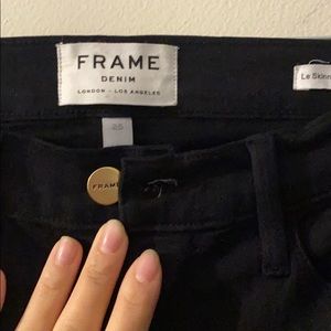 FRAME - high skinny crop jeans 10/10